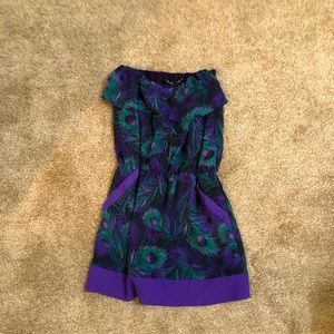 Ali & Kris short strapless dress with pockets